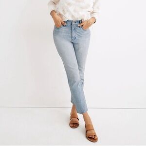Madewell The Curvy Perfect Vintage Jean in Fitzgerald wash- NWT size 25